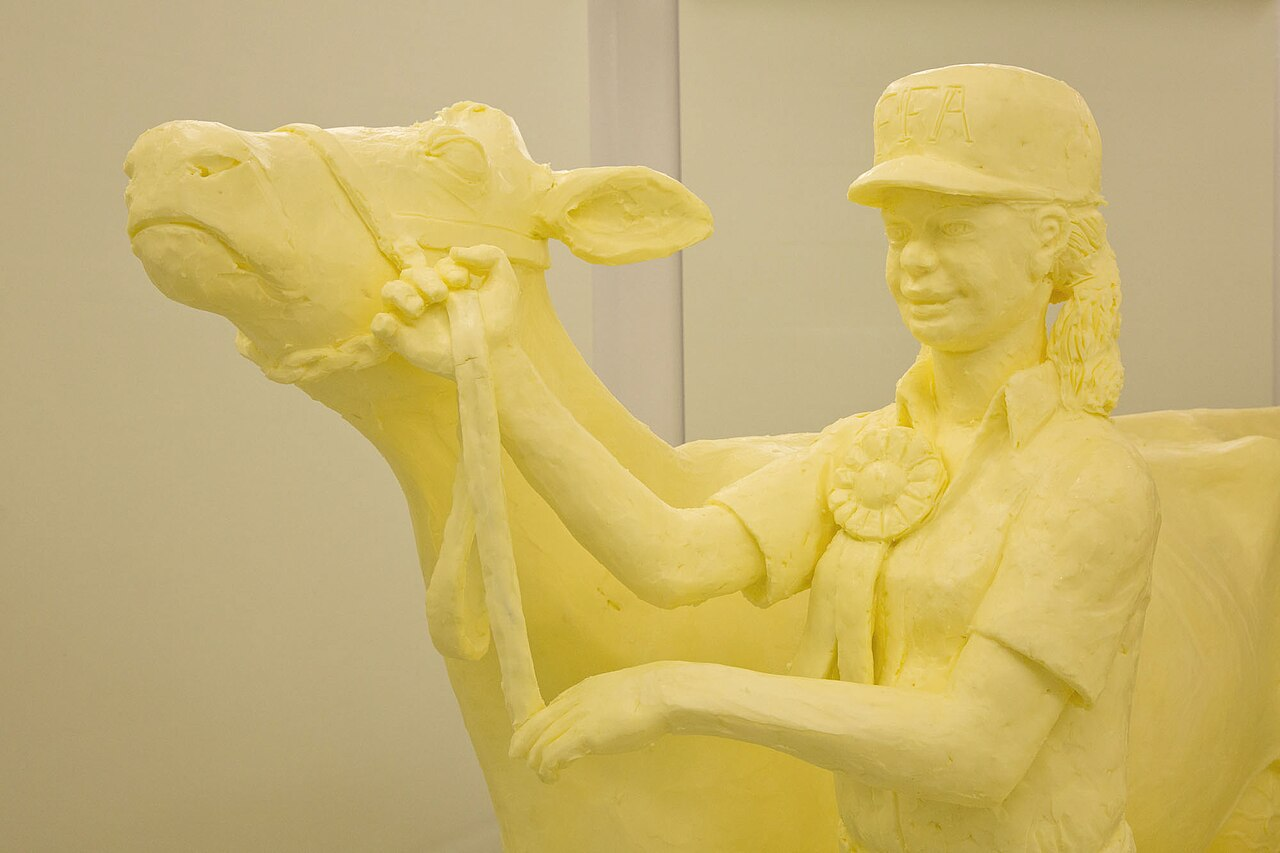 Butter Sculpture