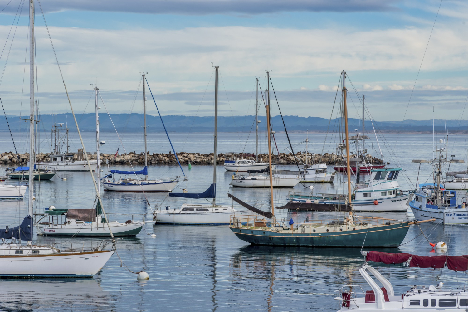 fishing harbour boats