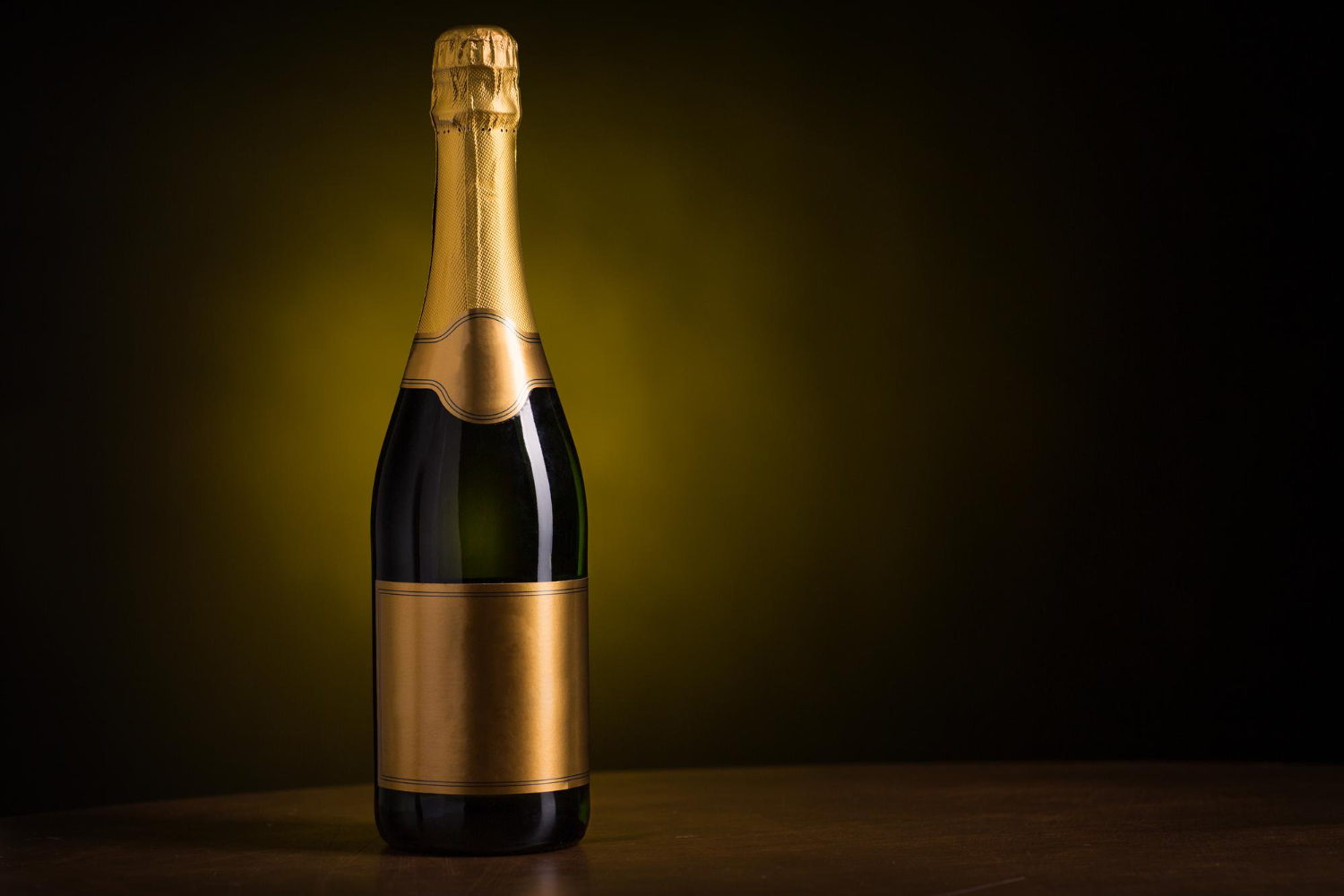 Champagne bottle