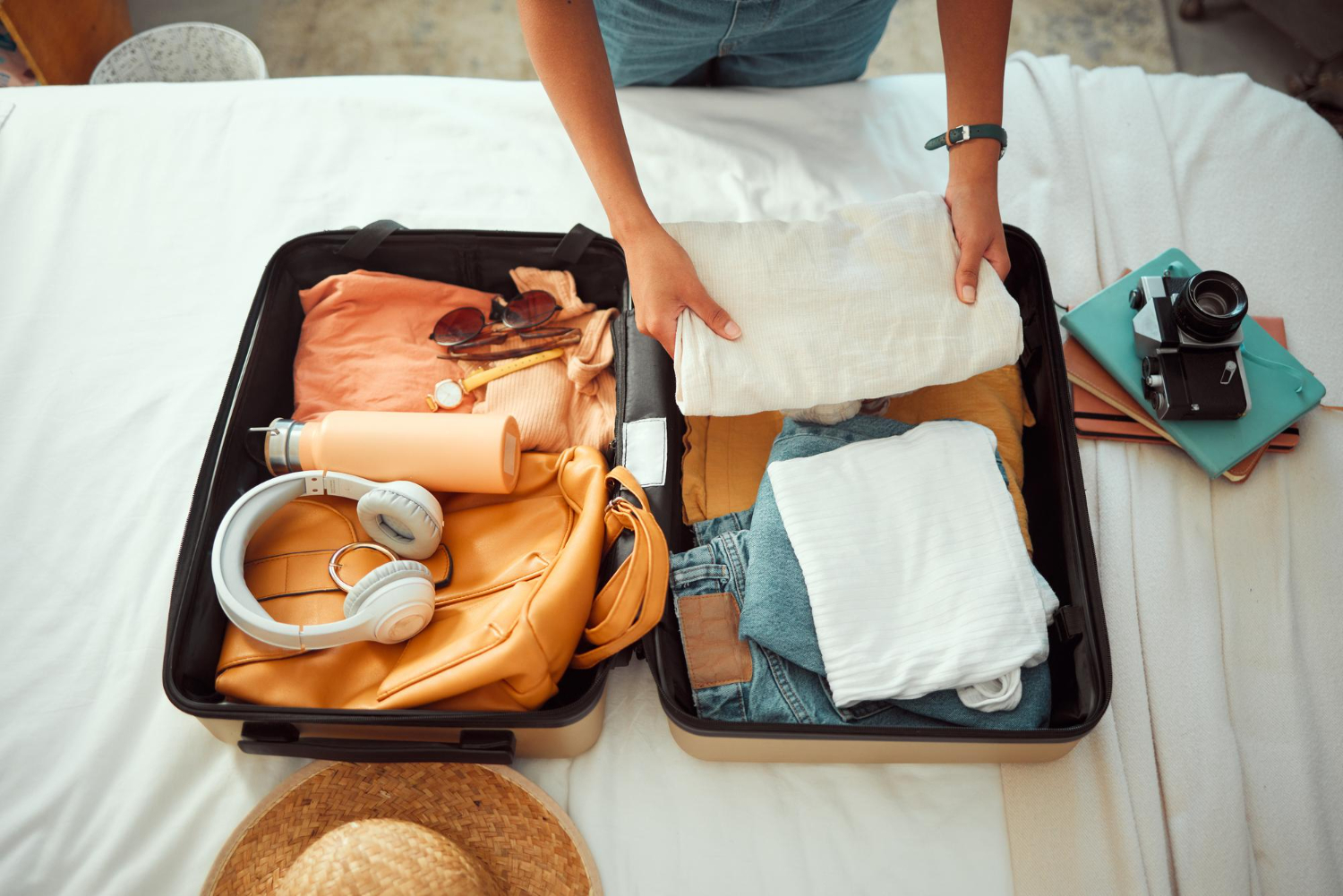 suitcase packing
