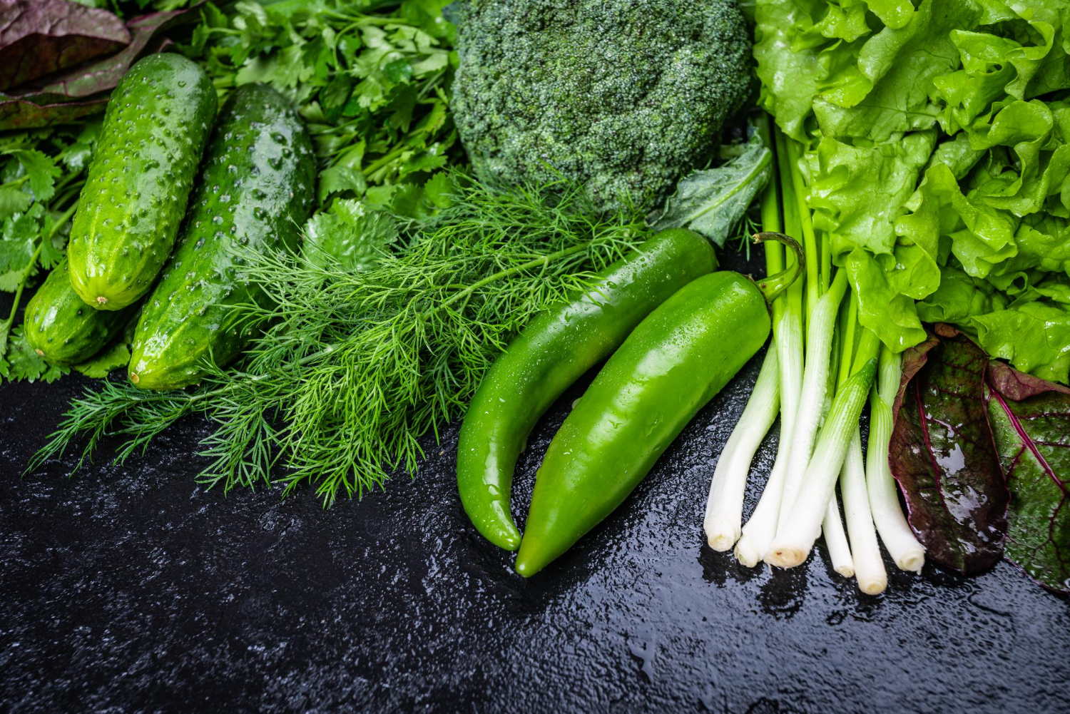 greens vegetables