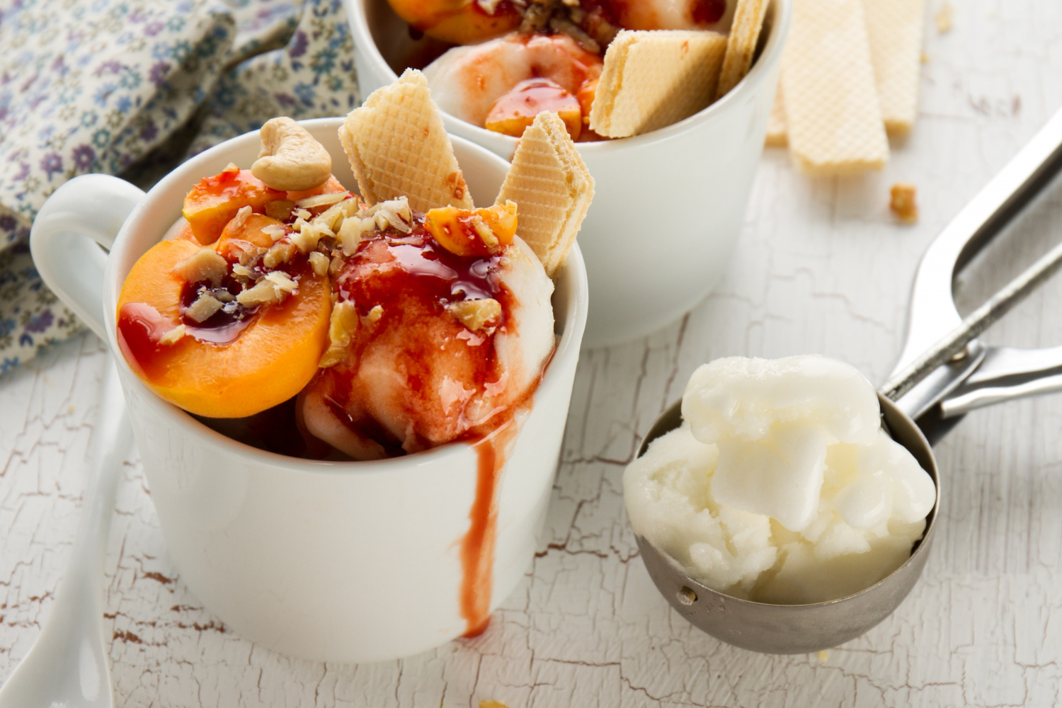 Peach Melba