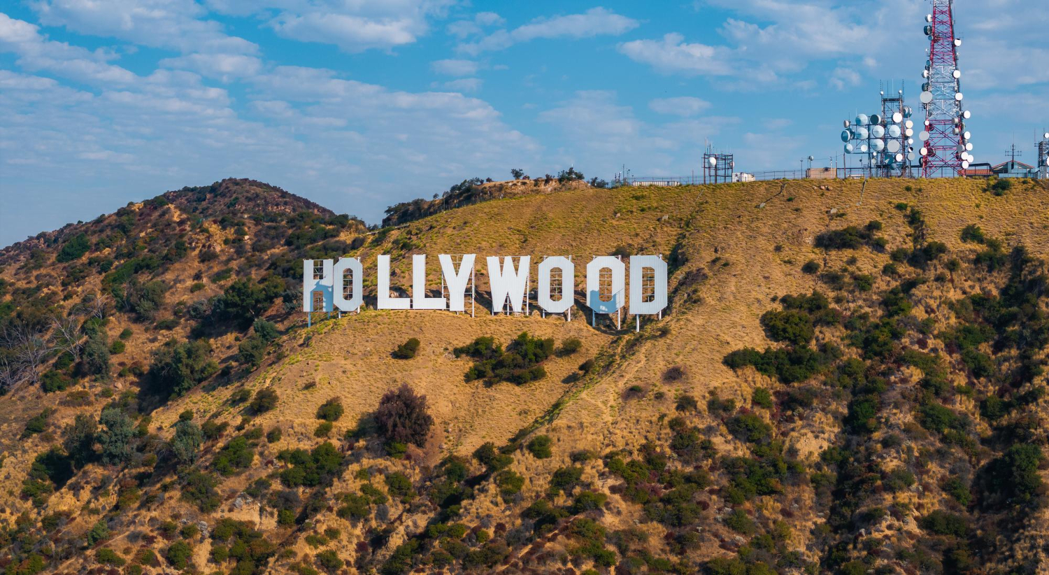 Hollywood Sign Mount Lee