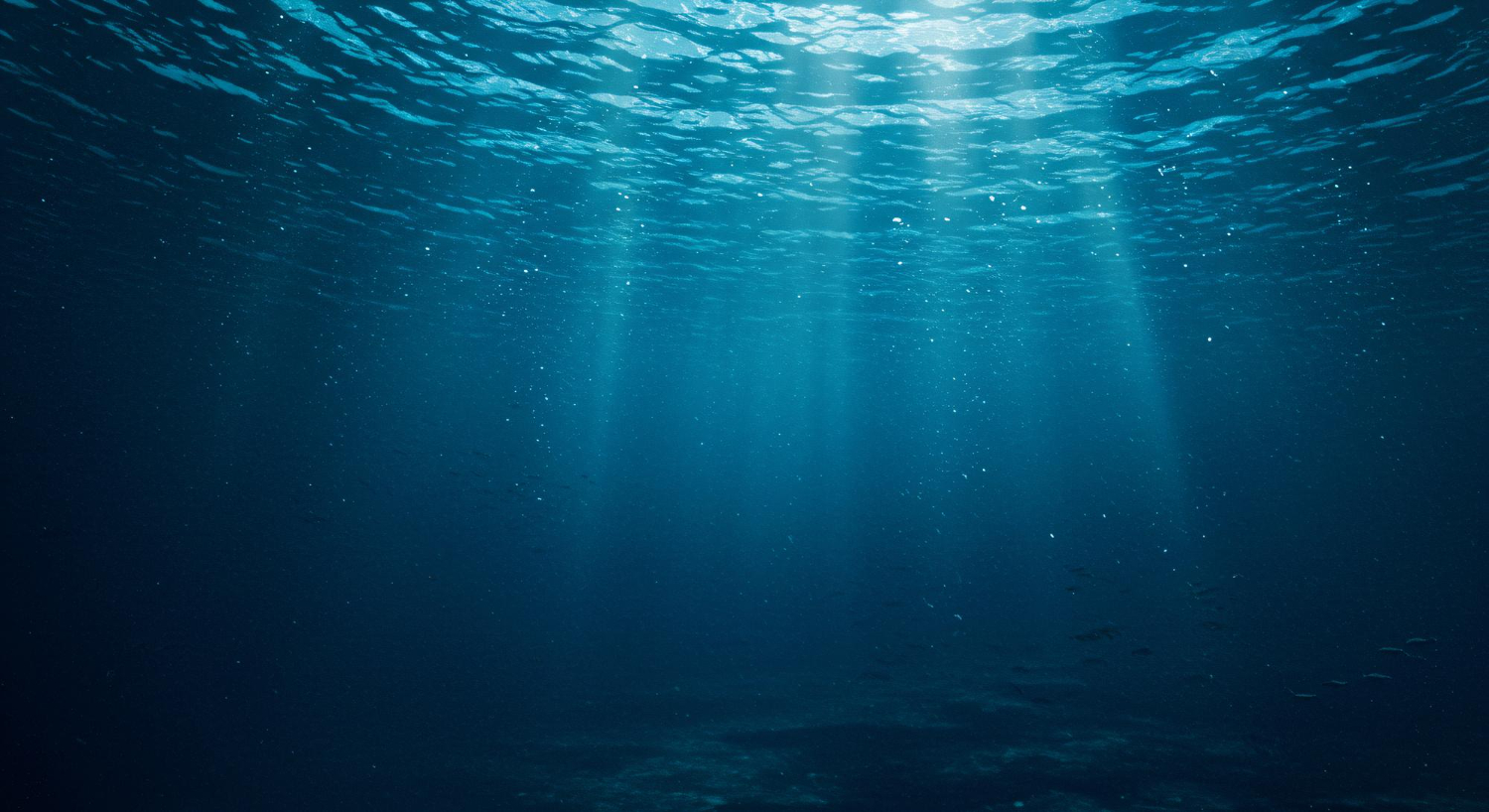 deep ocean water blue