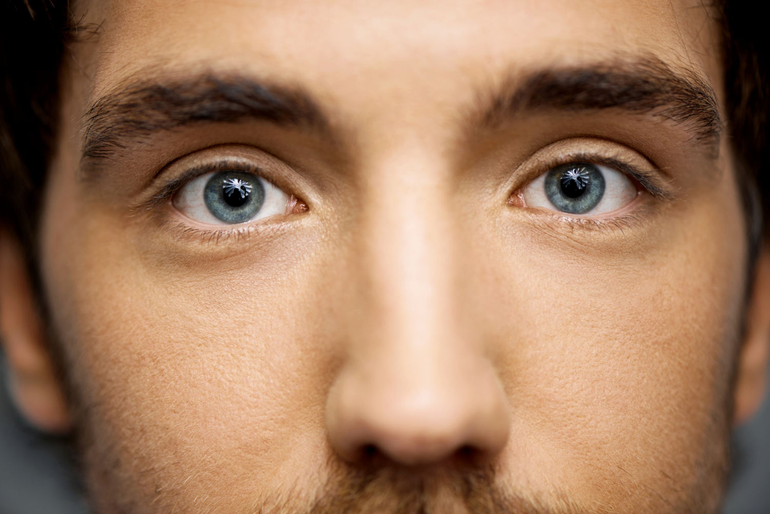 eye close up