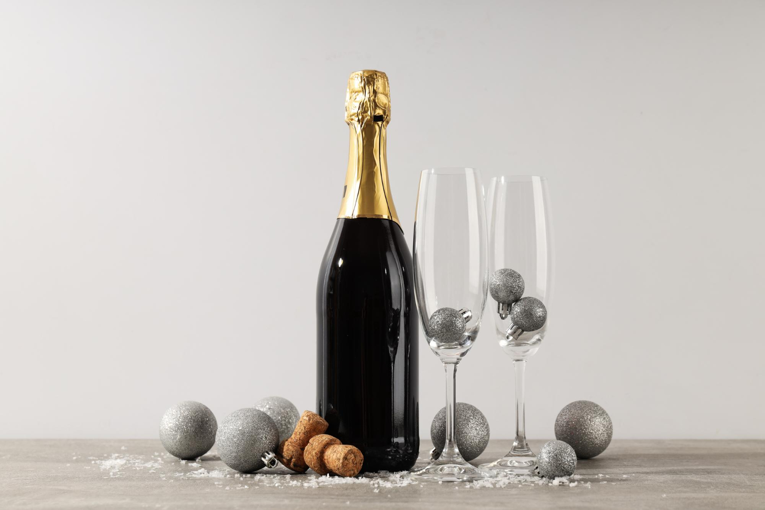 Champagne bottle