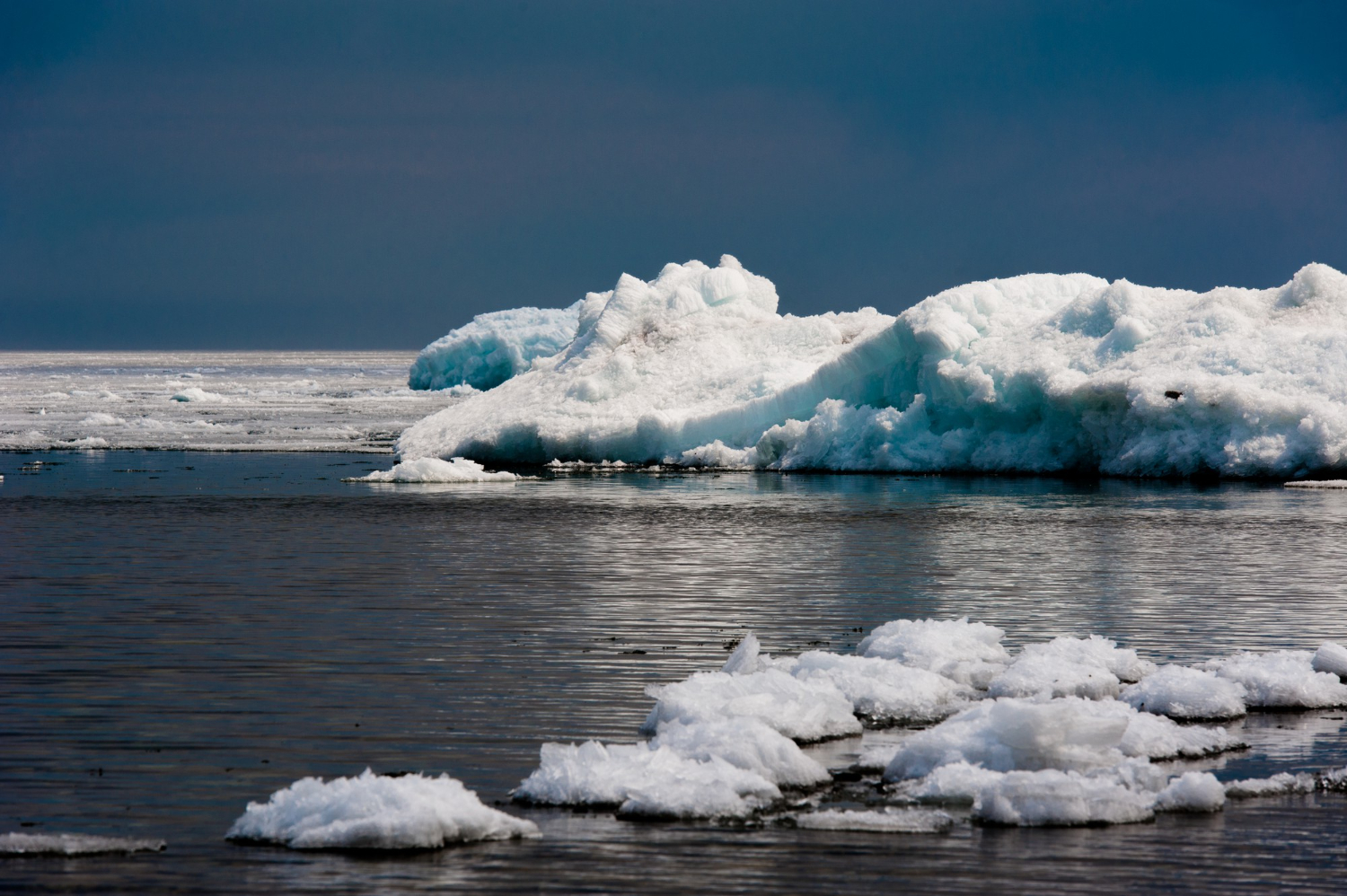 ice floating water