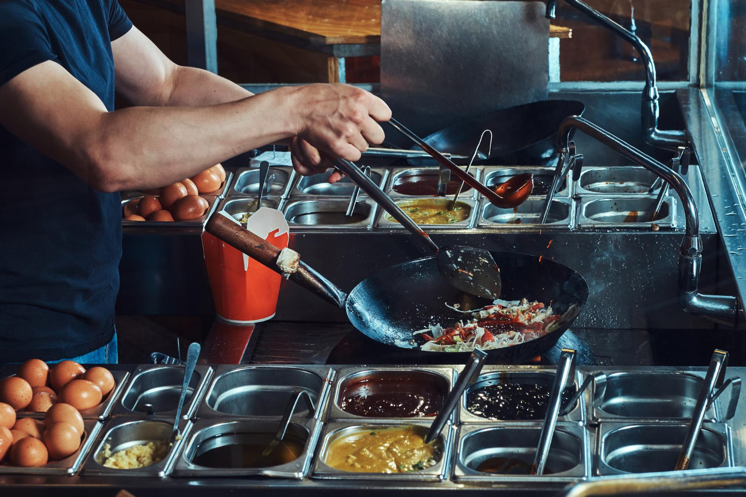 night food stall