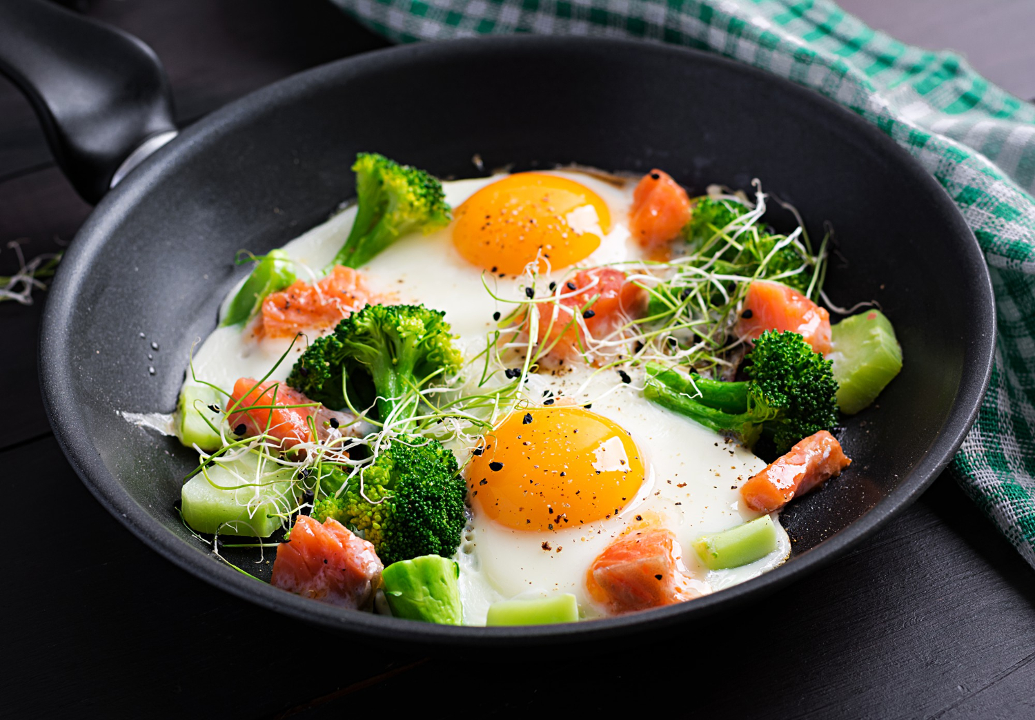 eggs cooking