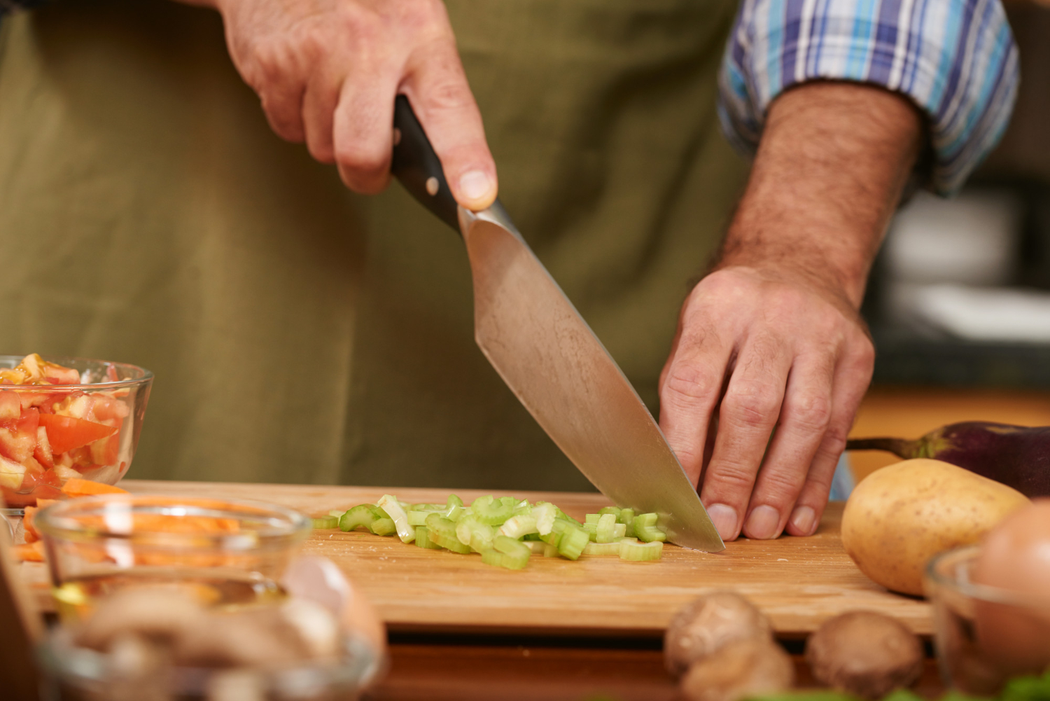 kitchen knives