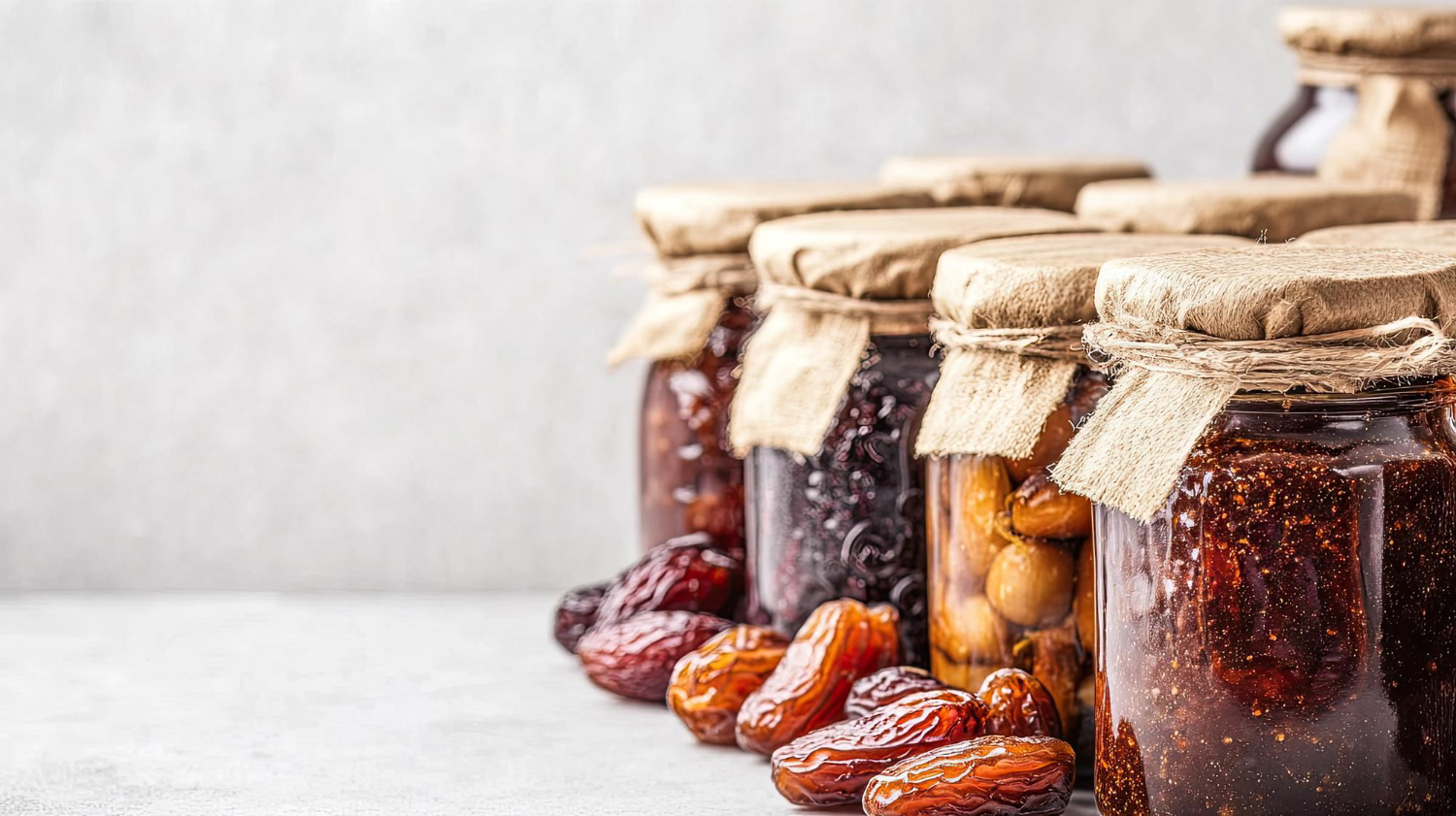 preserved fruit jars