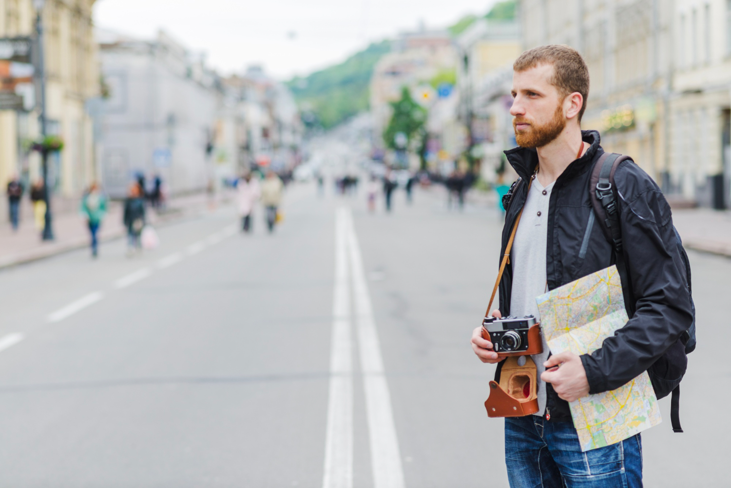 backpacker traveler