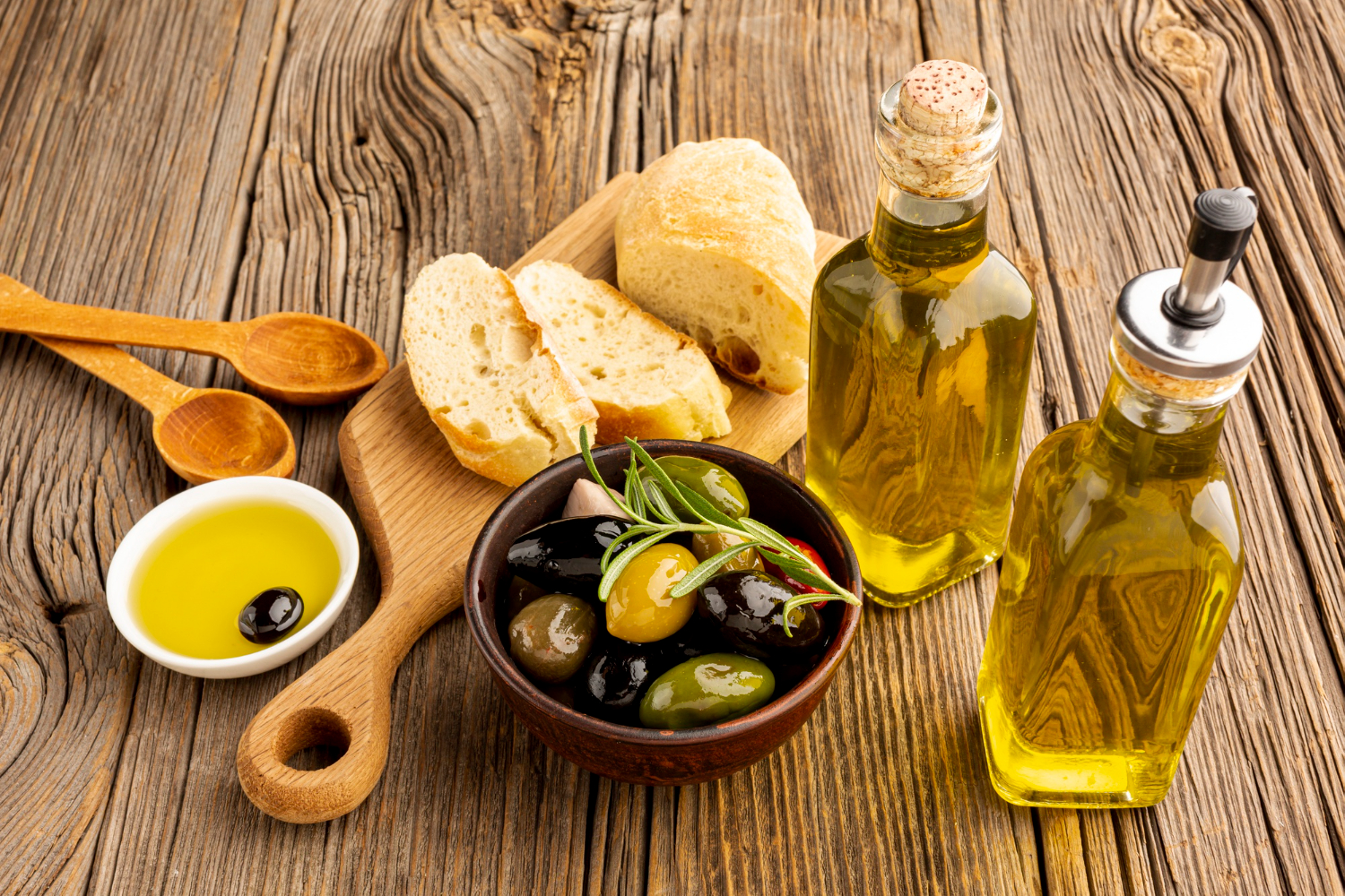 olive oil bottle