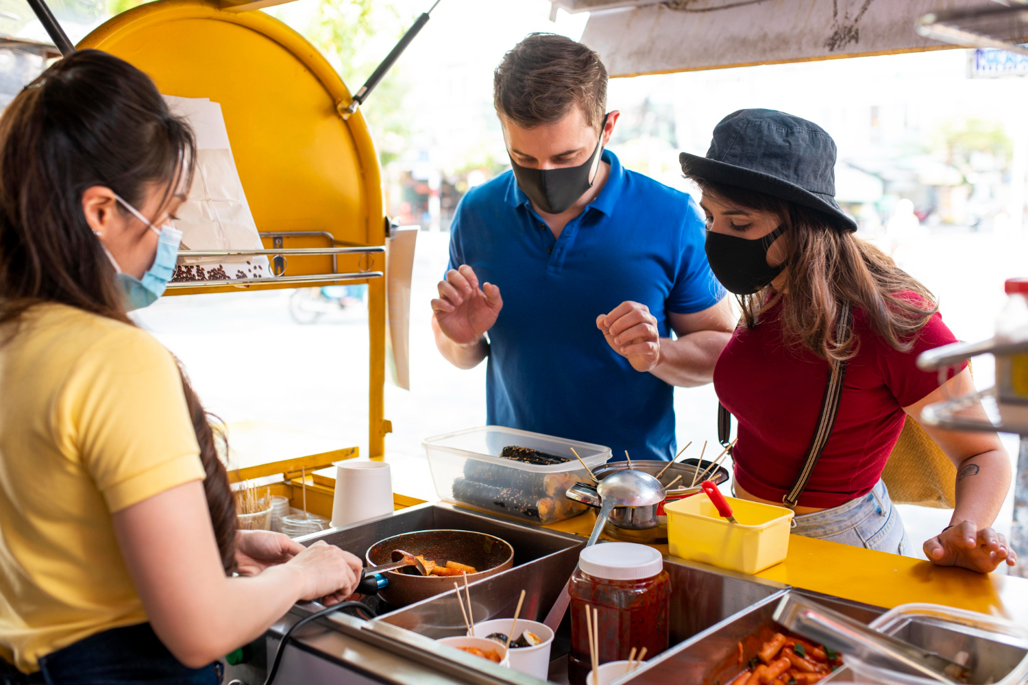 street food stall