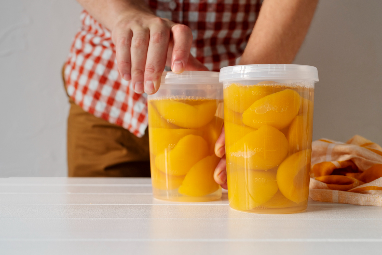 preserved fruit jars