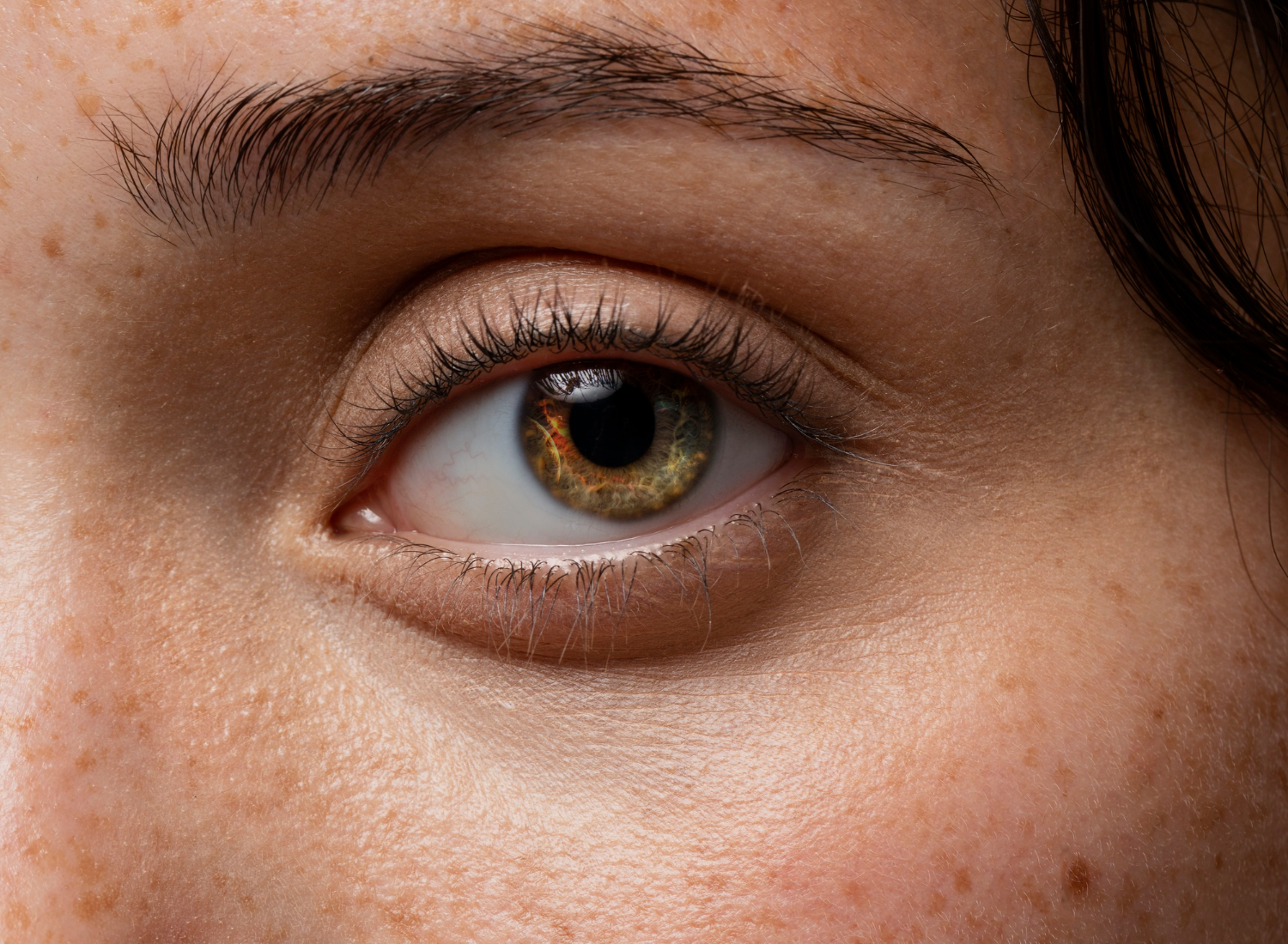 eye close up