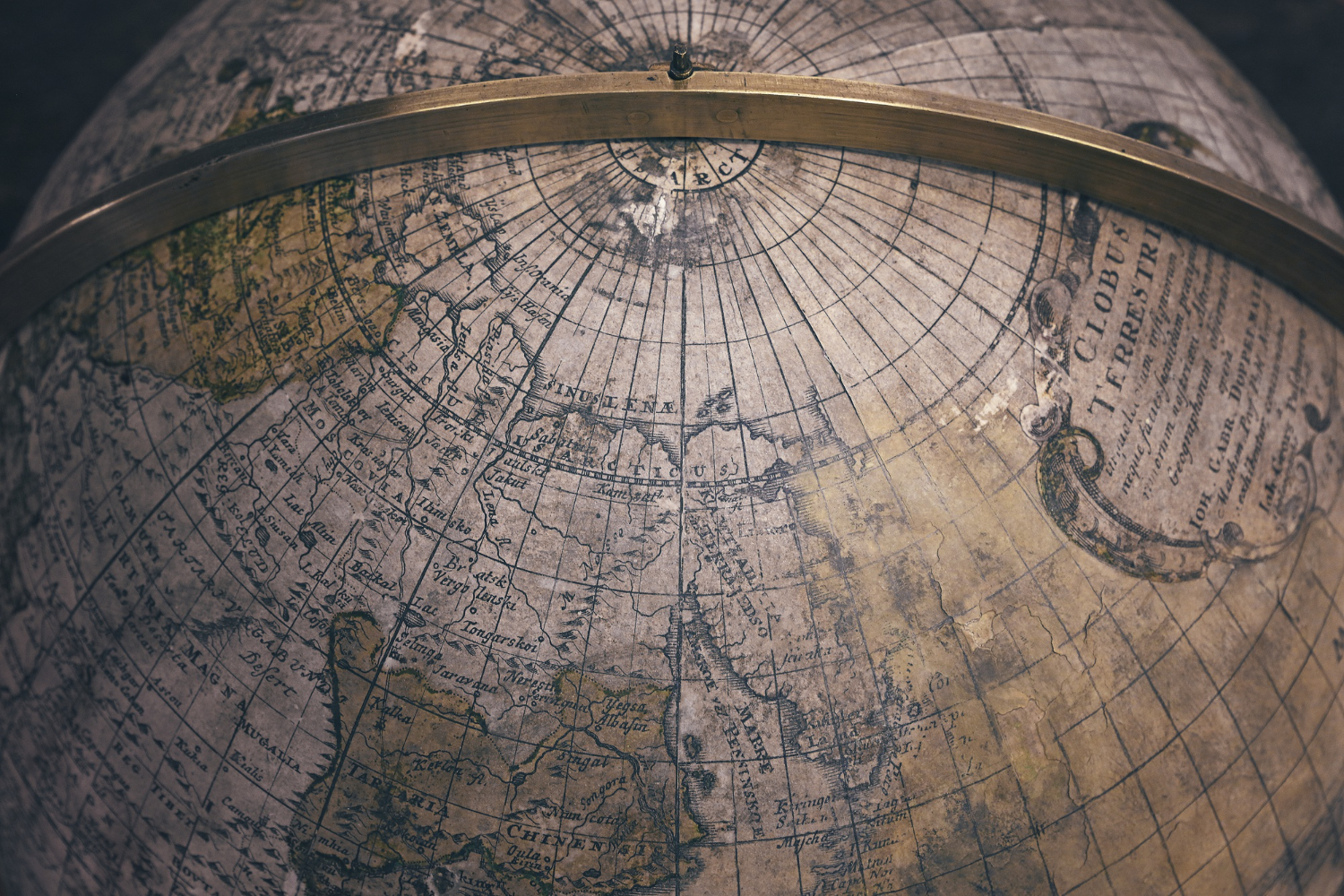 antique world map 