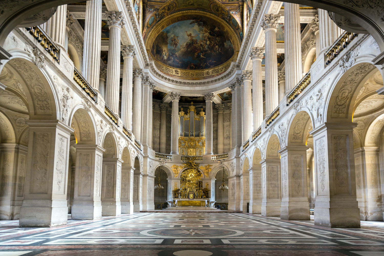 cathedral dome interior