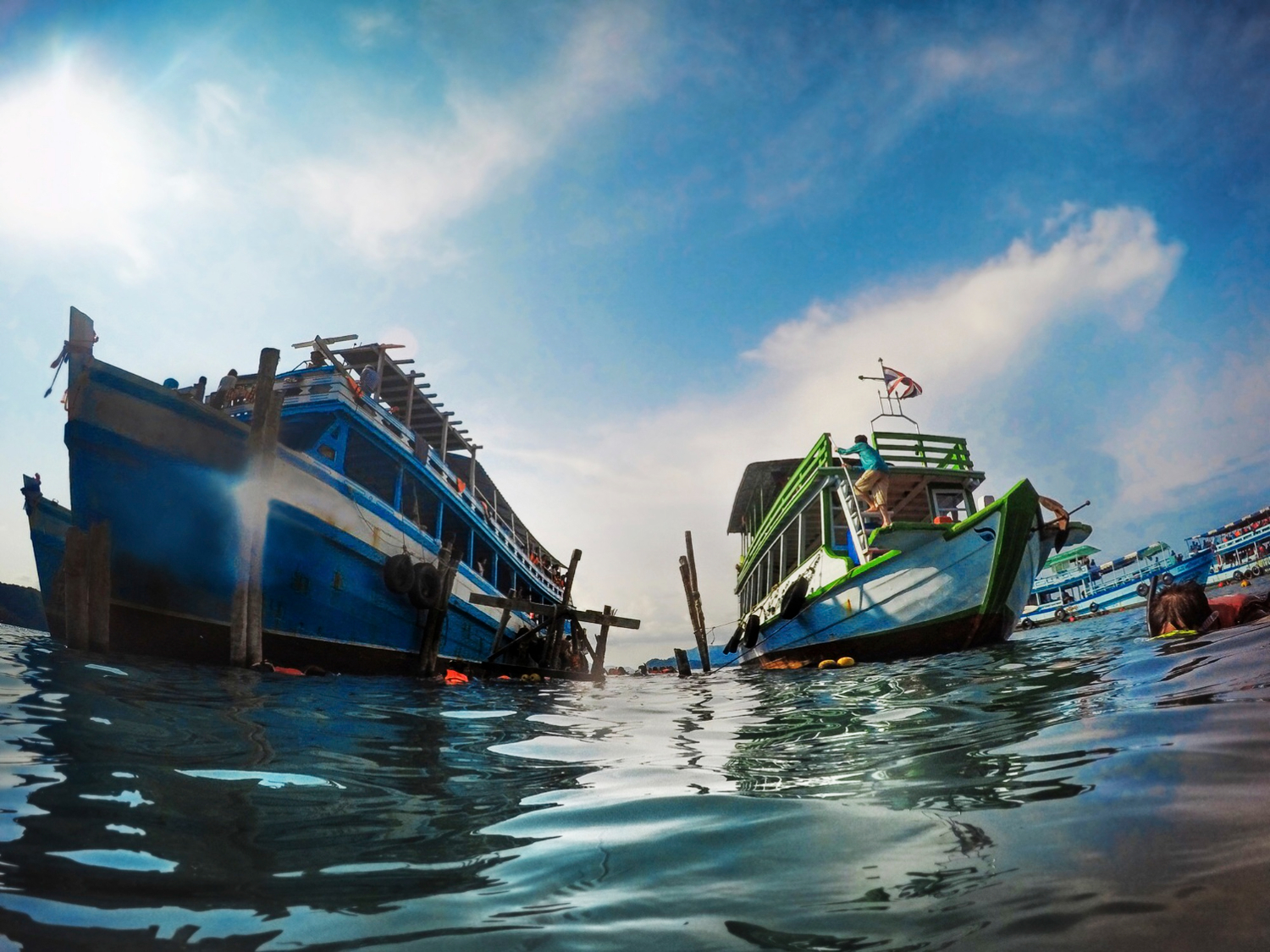 fishing harbour boats