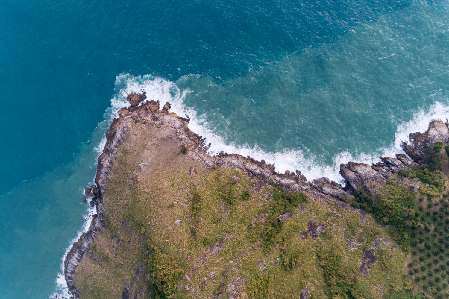 Rocky coastline