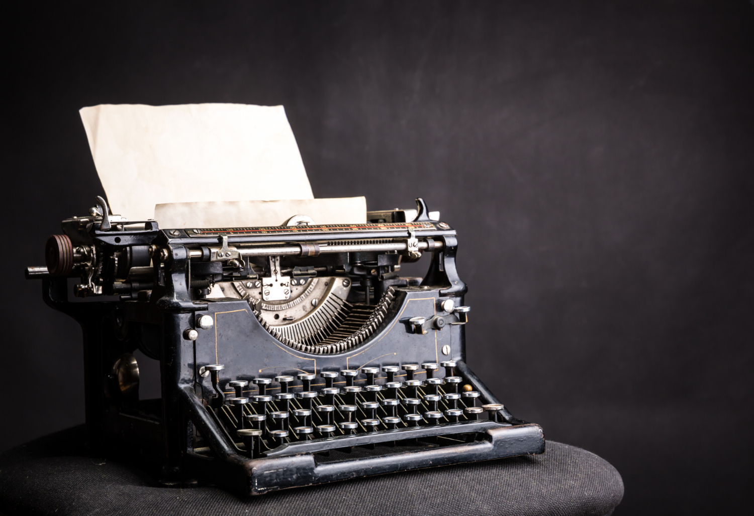 antique typewriter