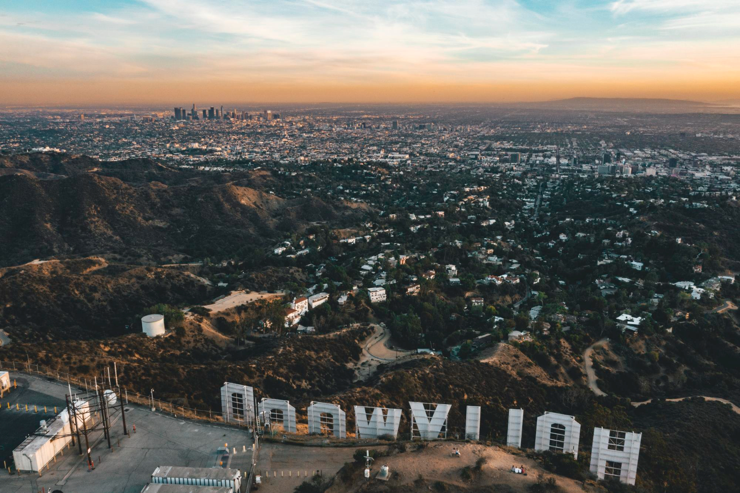 Hollywood Sign Mount Lee