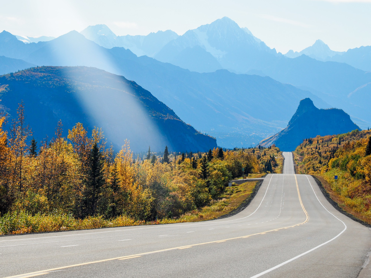 mountain pass road