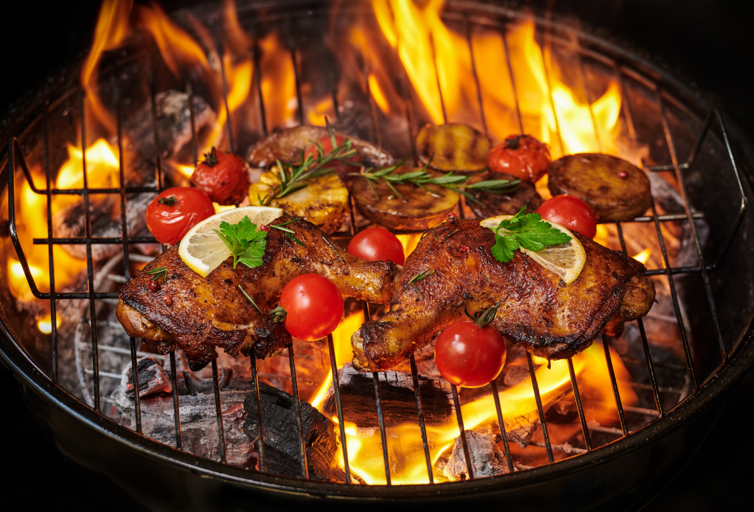 grilled skewers