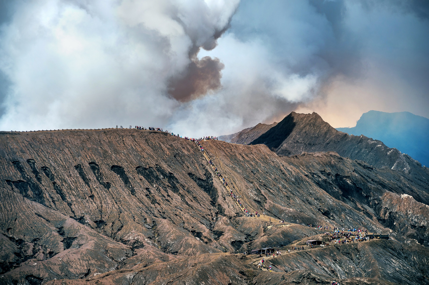 volcanic eruption