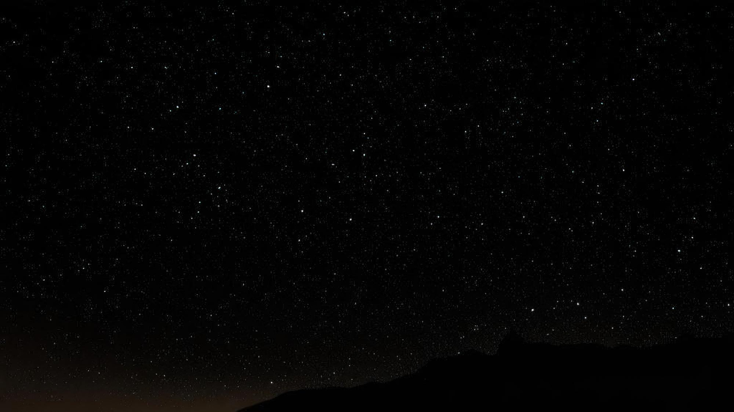 night sky stars