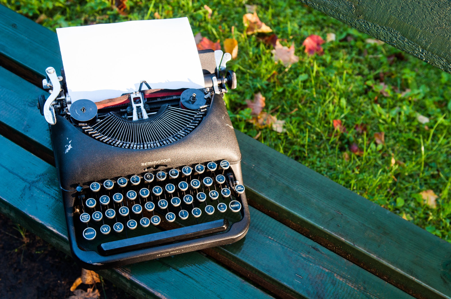 antique typewriter