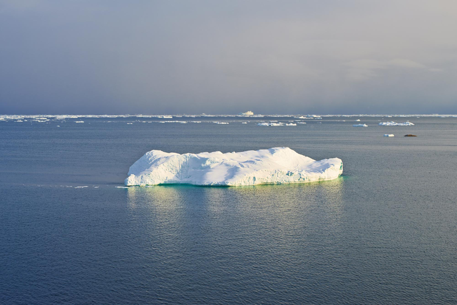 ice floating water