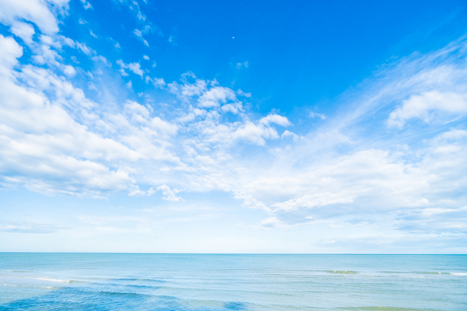 blue sky clouds