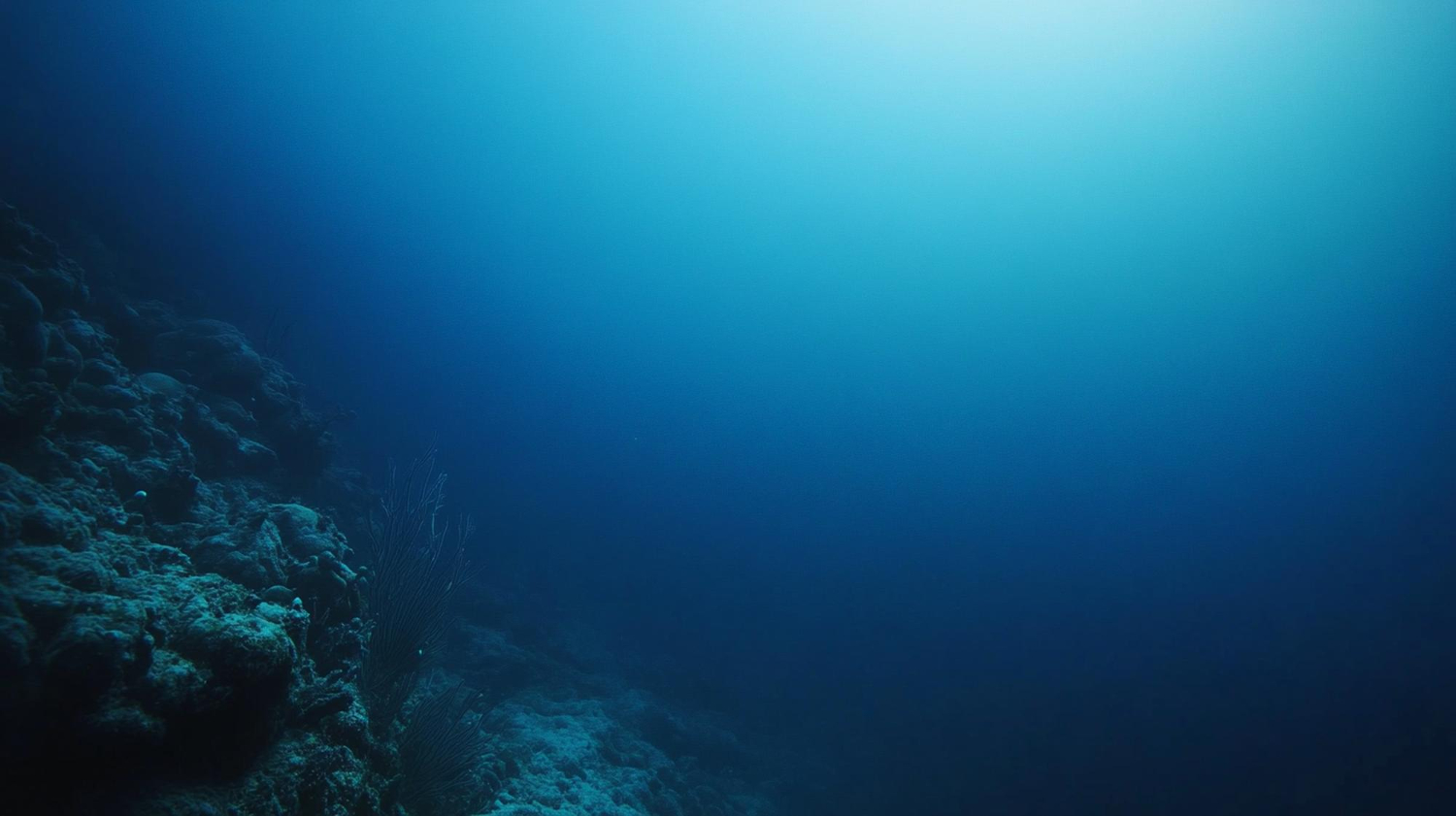 deep ocean water blue