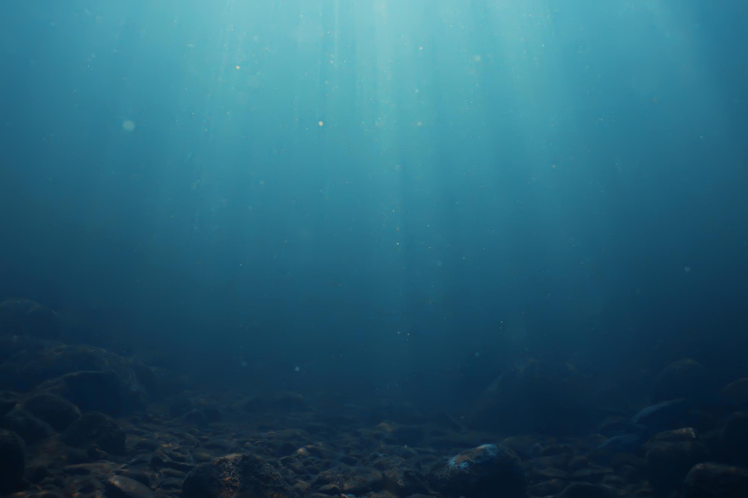 deep ocean water blue