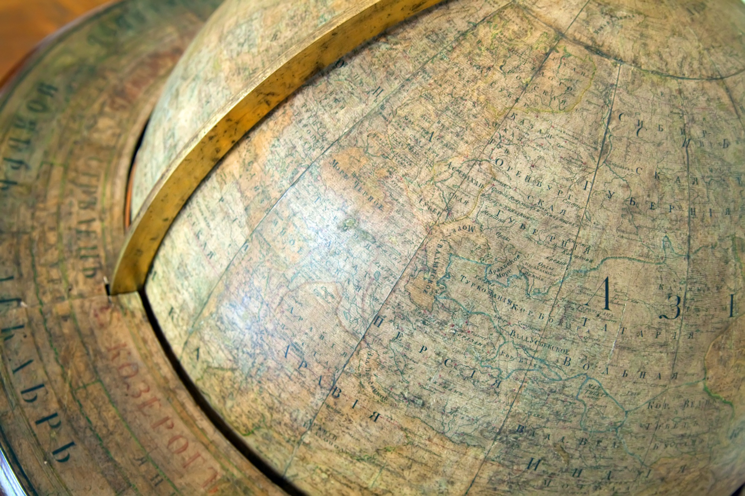 antique world map 