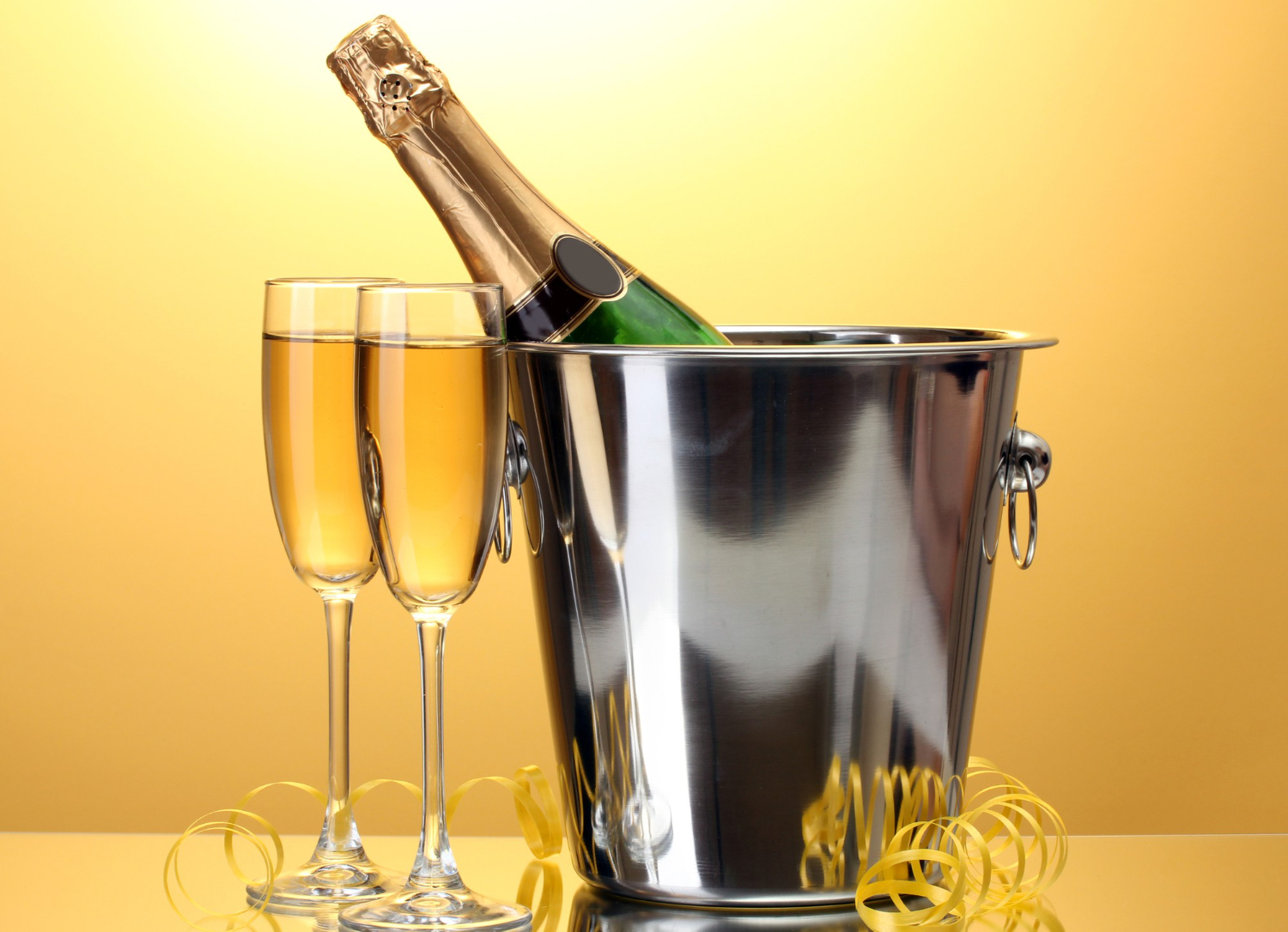 Champagne bottle