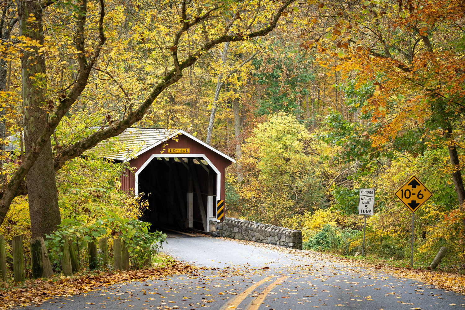 covered bridge