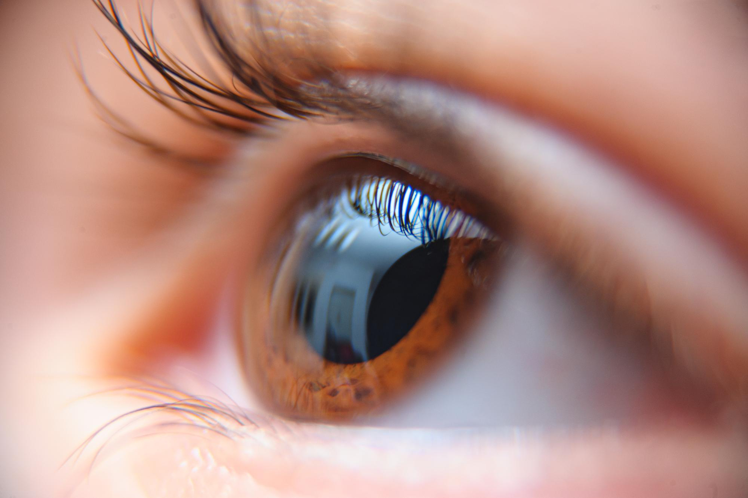 eye close up