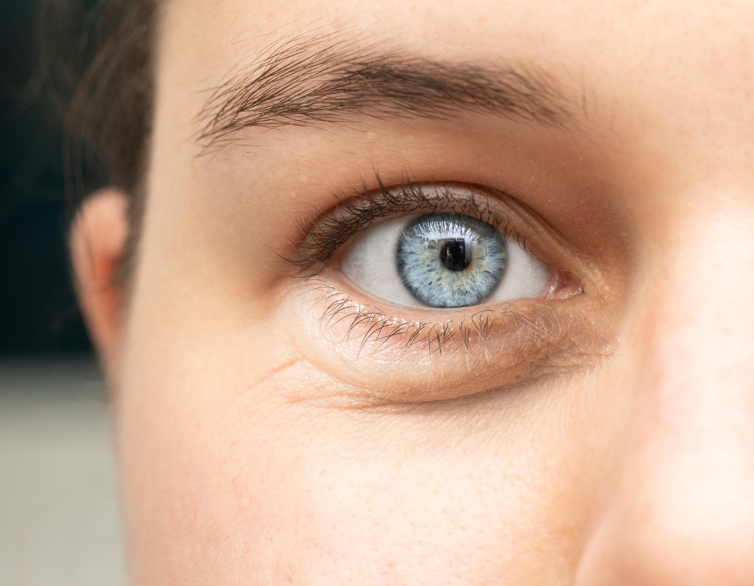 eye close up