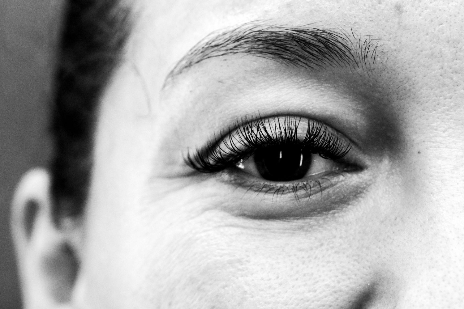 eye close up