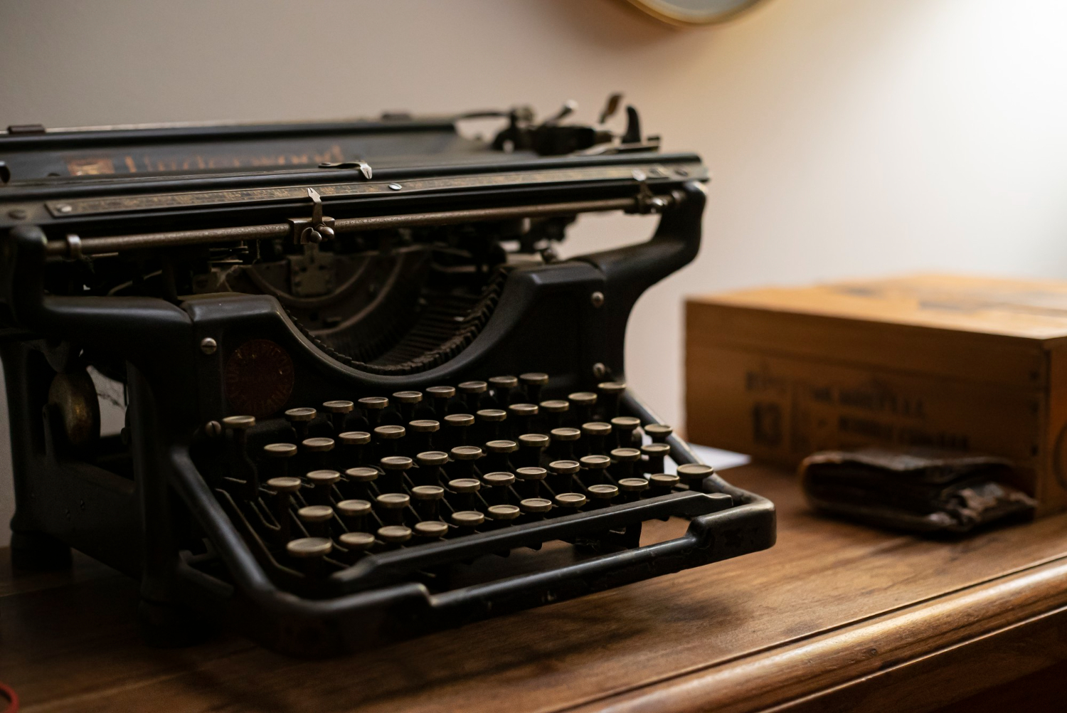 antique typewriter