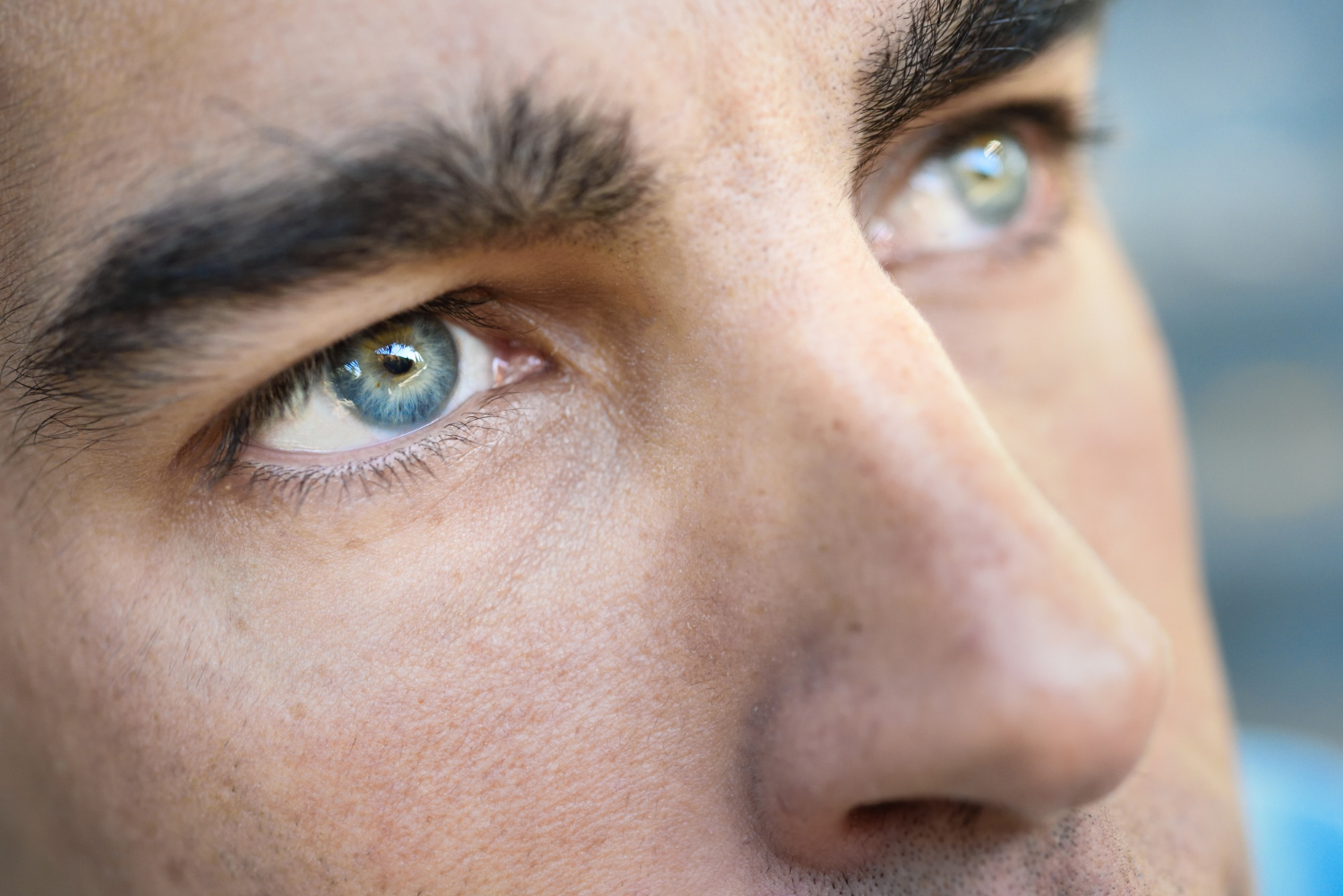 eye close up