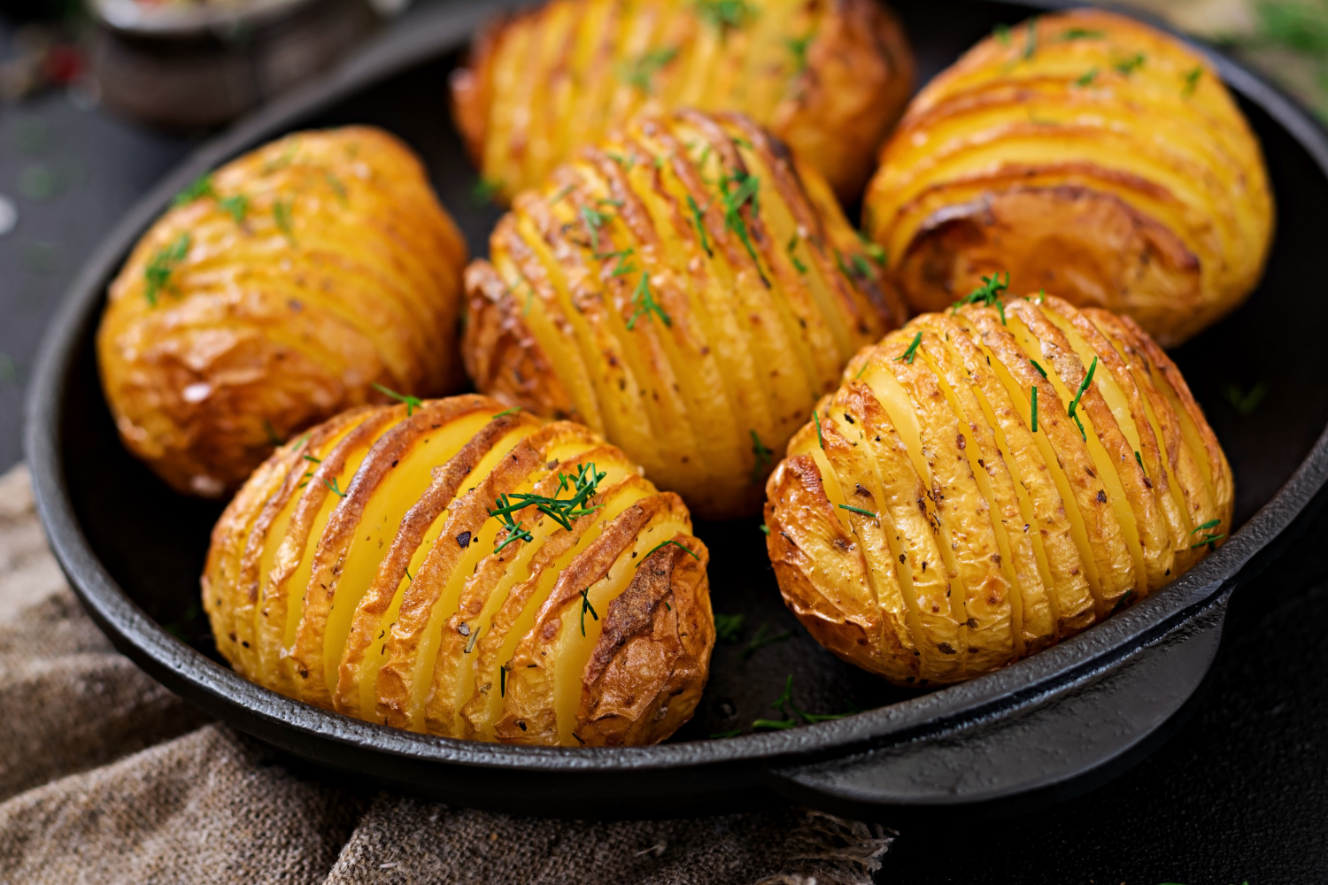 Hasselback Potatoes