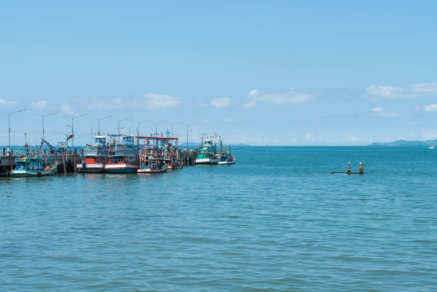 fishing harbour boats