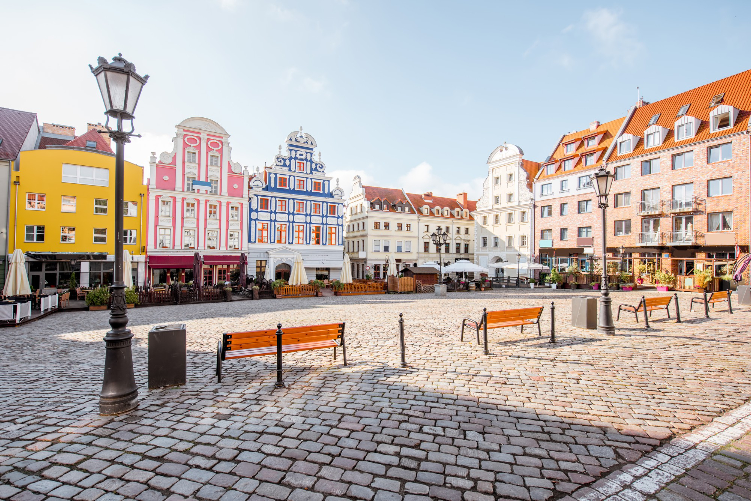 town square