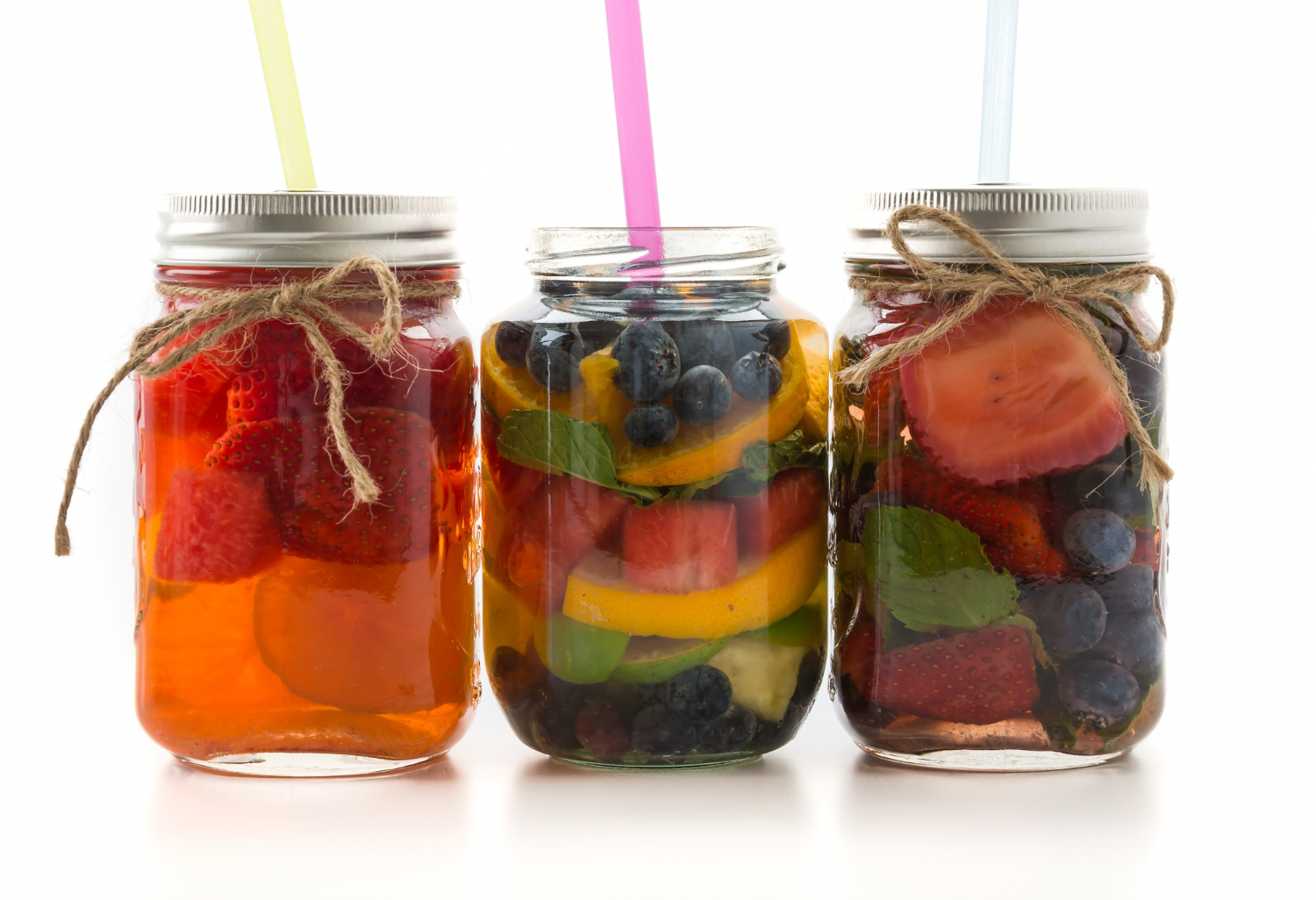 preserved fruit jars