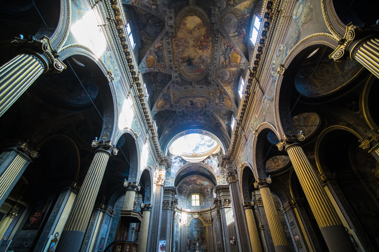 cathedral dome interior
