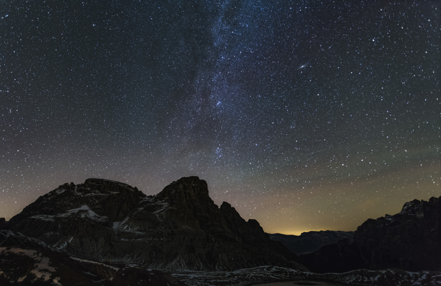 night sky stars
