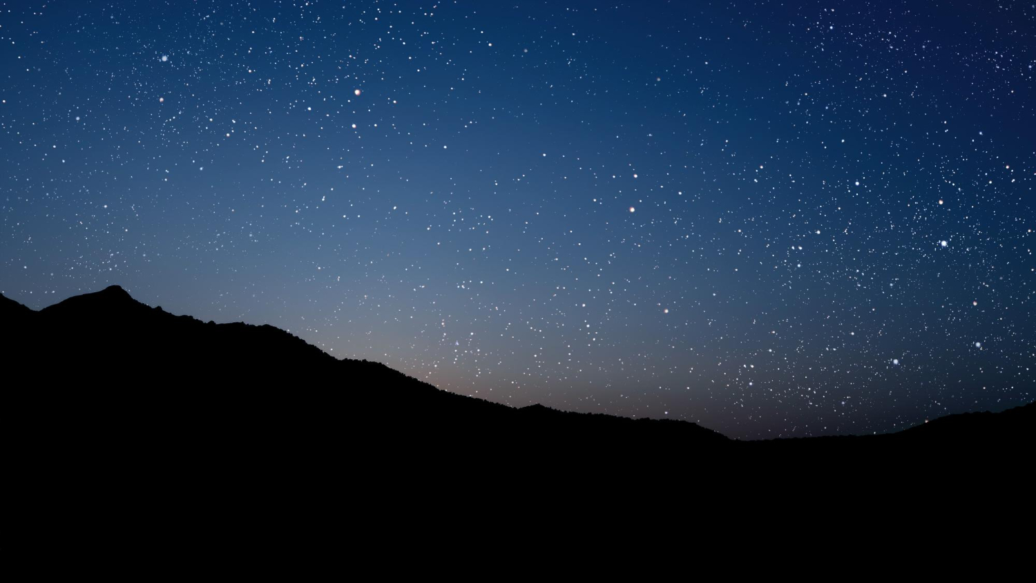 night sky stars